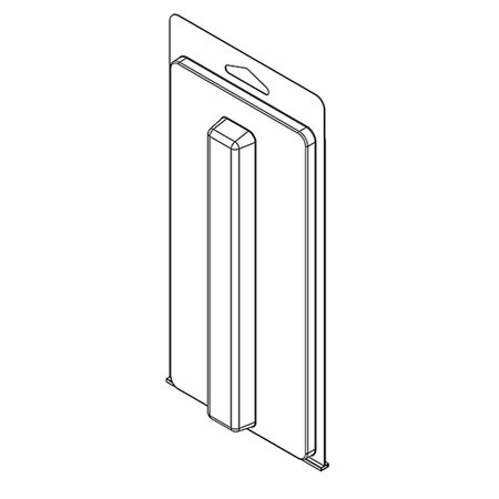 VISIPAK Thermoform-CLAMSHELL-#291-9.062-4.375-7.063-0.813-0.500-0.015-CLEAR, 400PK 291TF